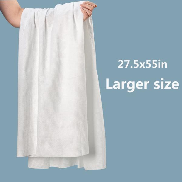 Thick Soft Large Disposable Bath Towels Dry Towels Viscose Plant Fiber Material