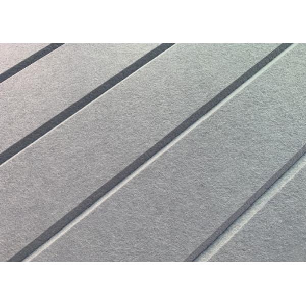 Разрыв панелей потолка Eco дружелюбный повторно использованный акустический чувствуемый устойчивый