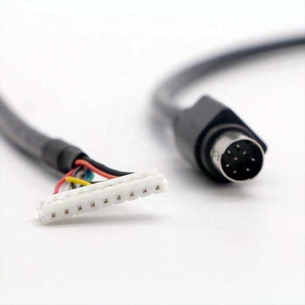 CUSTOM 1M PC Engine Controller S Video 9 PIN JST Connector to 8 PIN Mini DIN To Cable