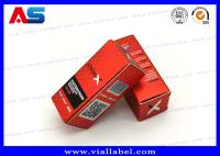 O empacotamento feito sob encomenda encaixota o ponto feito sob encomenda da cor completa das etiquetas do holograma UV/Winstrol/acetato de MK-2866/Muscle Growth