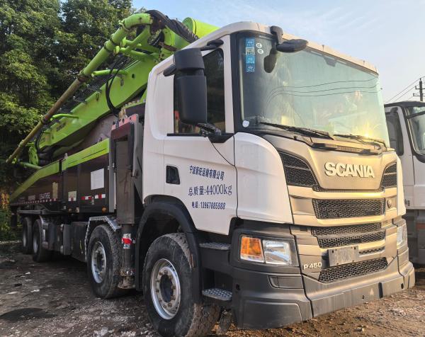 Hot Sale Used Concrete Pump 2021 ZLJ5441THBSE 56m Truck for Sale