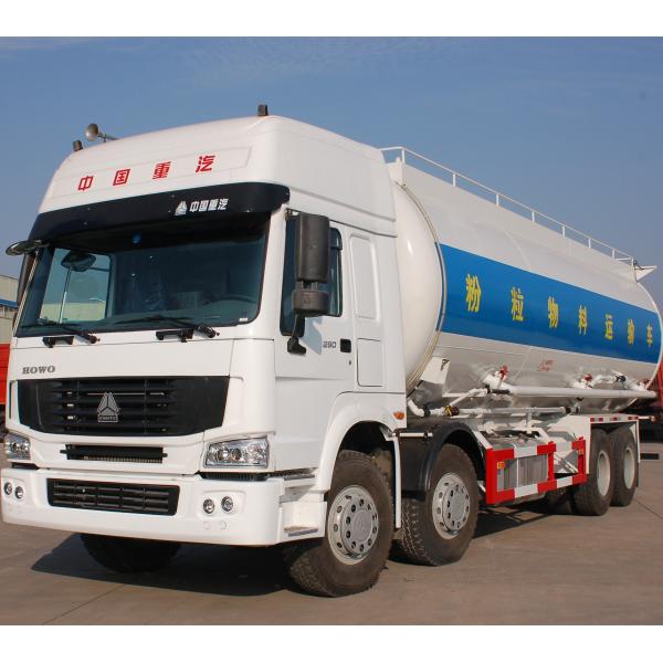 Sinotruk Howo 6X4 Bulk Cement Tank Truck dry mortar silo Bulk Dust powder material transportation vehicle camiones cisternas