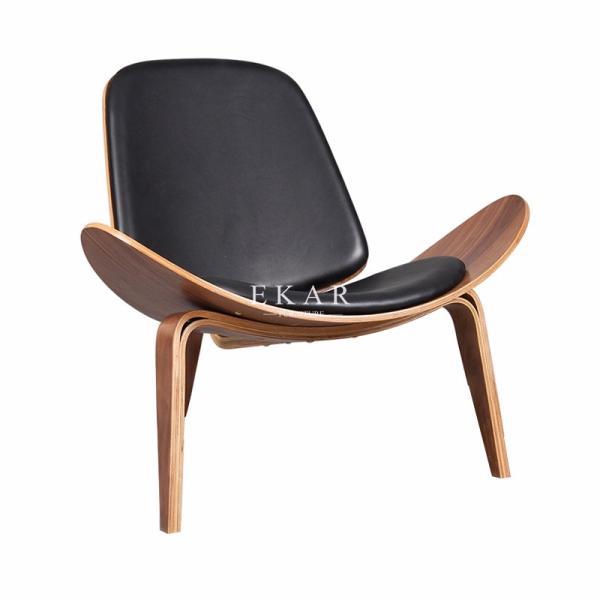 Italy Latest Design Solid Wood Home Coffee Shop Lounge Leisure Chair