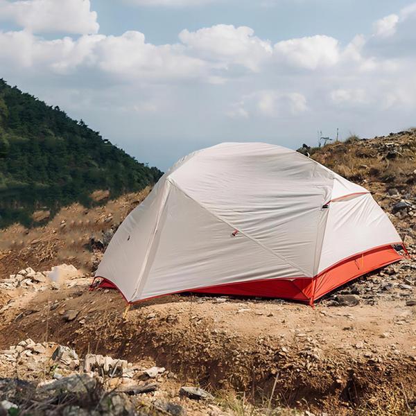 Oxford Cloth Camping Outdoor Tents Two Person Camping Tent Backpacking Tent 2.50kg