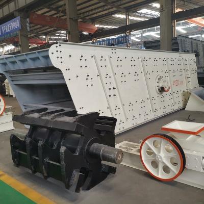 Heavy Duty Silica Sand Vibrating Screen Machine Vibratory Screen Separator