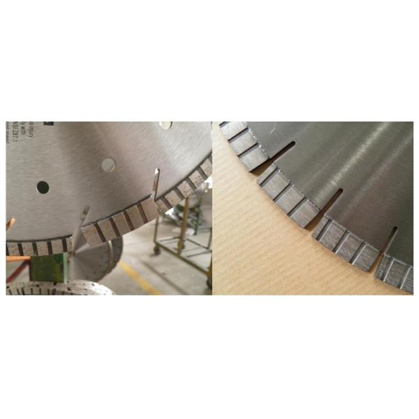 hoja de sierra de corte de Turbor del diamante de 600m m, cuchillas de corte del diamante