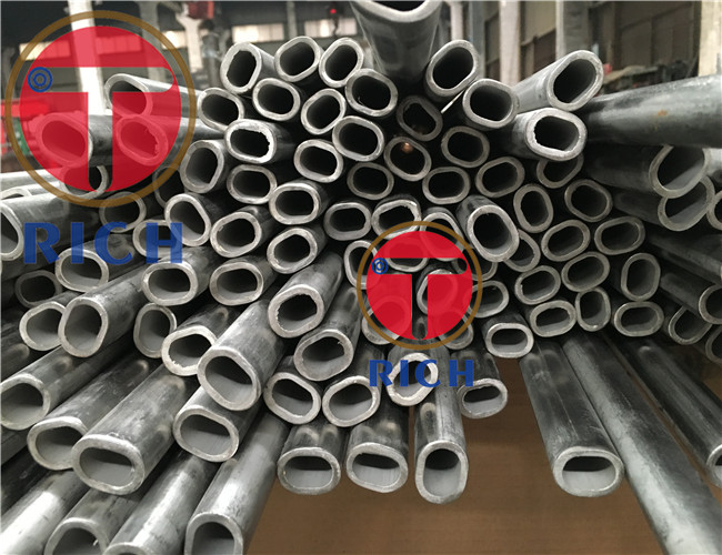 Stainless Special Elliptical Steel Tubing Tp409 Welded Seamless For Auto Industries