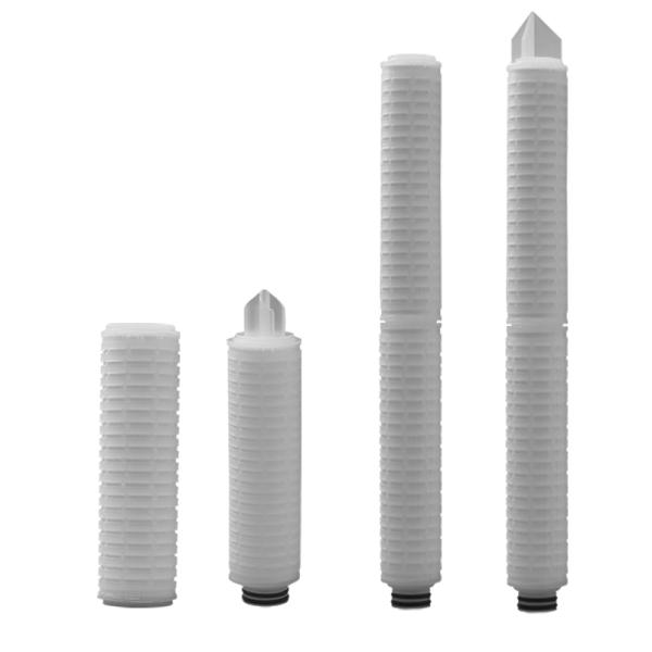 1 5 10 Micron Particle Removal 100% Polypropylene 10 20 30 Inch PP Pleated Filter Cartridge for Soft Drink Filtration