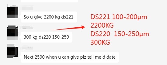 Impresión de transferencia de calor DTF en polvo 1 kg/por 100% de pegamento blanco en polvo Temperatura 140-160C