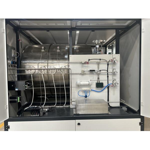 Hydrogen Atmosphere Retort Furnace with 1100ºC Max Temp, 500x500x650mm Chamber, and SUS 310S Muffle for Vacuum Annealing and Sintering