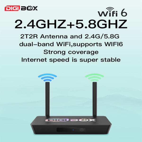 Digibox Smart TVbox H.265 4K 60fps Digibox TV Box