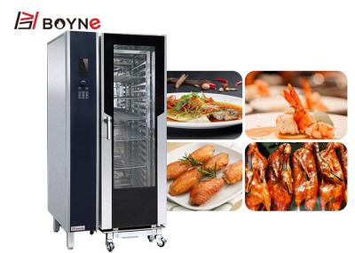 20 cozinha profissional Oven Restaurant Electric Combi Oven do forno 304 de Combi das bandejas