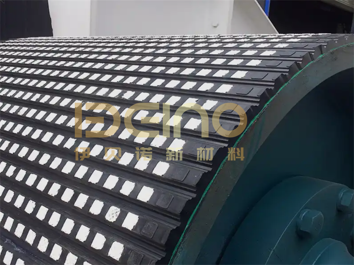 Ceramic Pulley Lagging for Wet Mining Conveyors | Elacera