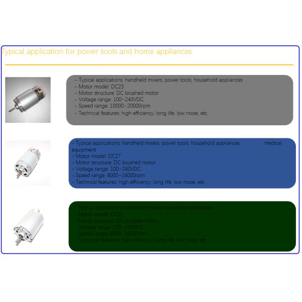 Electric Fan Brushless DC Electric Motor Diameter 42mm 20000rpm Speed