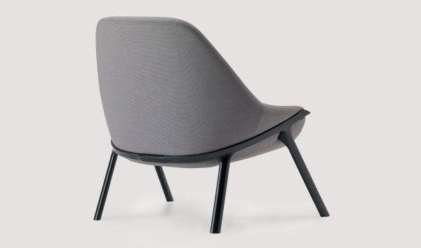 Gran Kobi Collection Fiberglass Dining Chair Low Slung Customized Size