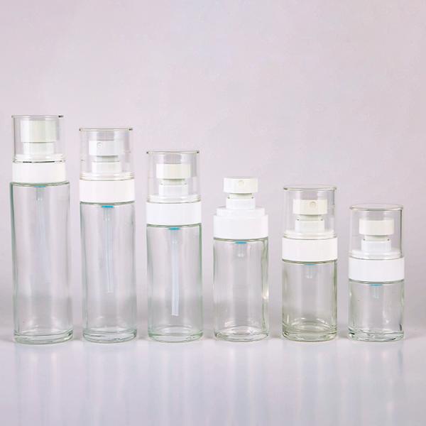 Cylinder 30 ml 50 ml 100 ml 120ml Empty Magnetic Perfume Spray Frosted Glass Bottle Supply with Customized Accepted Logo