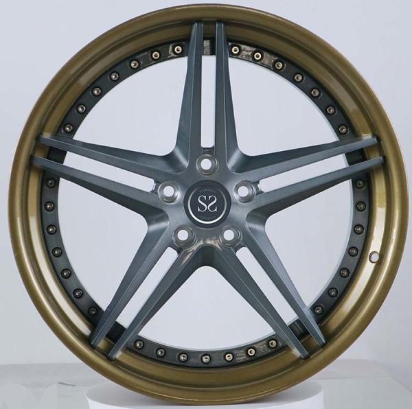 Custom 2-Piece Forged Wheels 17-26 Inch Universal Fit Chrome Polish