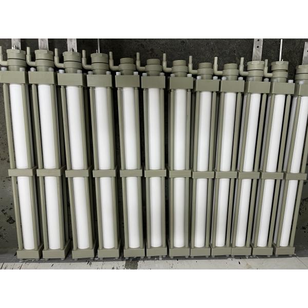 Electrolytic Porous alumina Ceramic Membrane for Zinc Nickel Alloy Anode