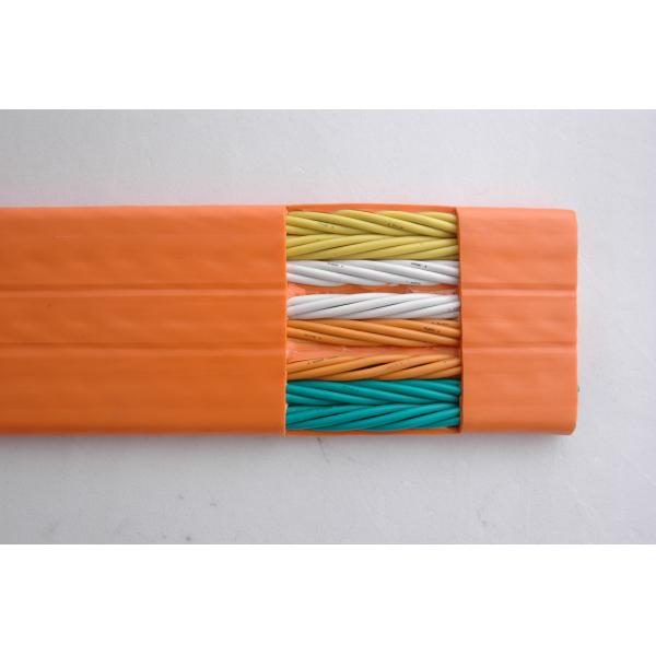 PVC Insulation Flat Elevator Cable, ECHU Traveling Cable