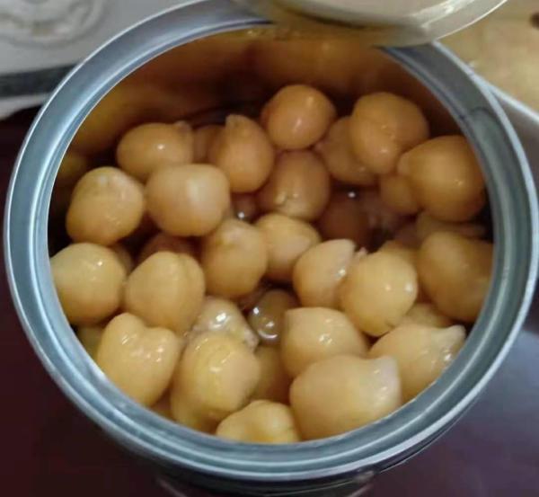 ISO 400g No Impurity Canned Chick Peas In Brine