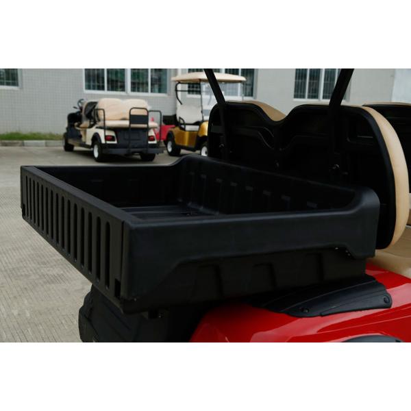 Multipurpose Red Color 48V Curtis Controller Electric Golf Club Cart With 6 Seats