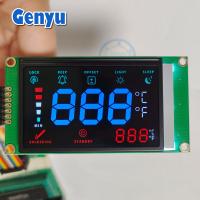 Display LCD VA personalizado con dígitos azules y 7 segmentos de pantalla COB+Zebra 4.5V