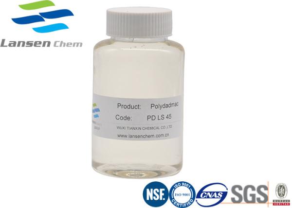 Agent antistatique de teinture de coagulant de Polydadmac pour le traitement des eaux usées