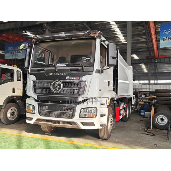 Shacman H3000 25 тонн Мусоросборочный автомобиль 23 м3 Задняя загрузка компрессор Грузовик Мусор Сжатые грузовики