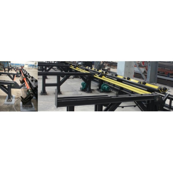 JNC Series CNC Punching Marking And Cutting Machine For Angles 25x6.5x2.5m Overall Dimension