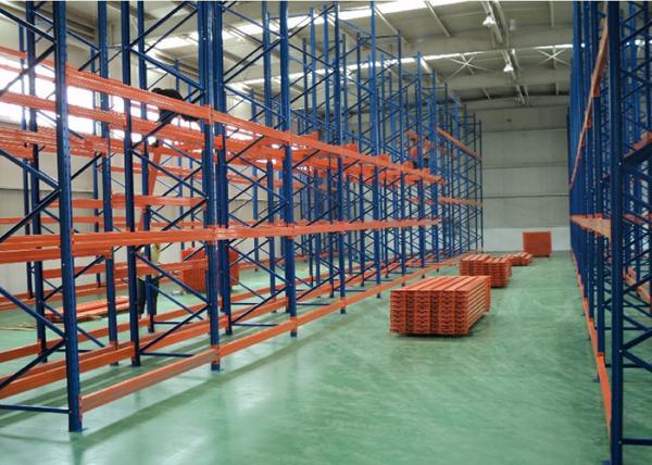 Q235 Cold Rolled Steel Heavy Duty Shelving Unit Racks For Warehouse Storage