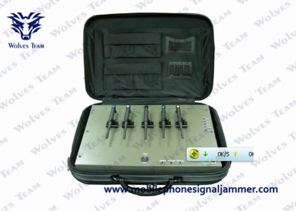 Handbag Design Portable Cell Phone Jammer Inner Aluminum Housing Middle RF Power Jammer