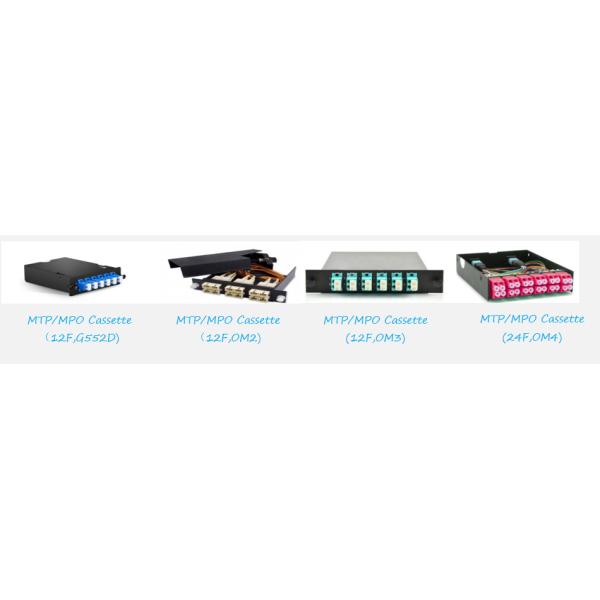 Кассета Mpo Lc центра даты HD, коробка 1U 2U 4U Mtp для пульта временных соединительных кабелей