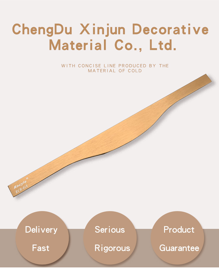 Kitchen Cabinet Door Frame Profile Pull Handle Edge Banding Edge Handle Furniture Handle & Knob Aluminium Alloy Modern Simple