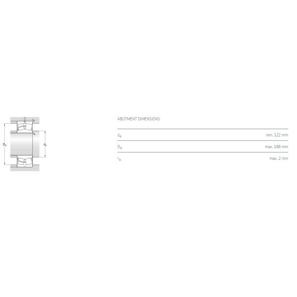 Chrome 23222CCK/W33 Spherical Roller Bearing With Cylindrical Bore 110x200x69.8