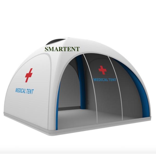 Isolation Inflatable Medical Tent Oxford TPU 3MX3M Portable White Transparent