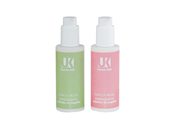 100ml PMU inorganic biodegradable packaging bottle with 0.5cc or 1cc PCR lotion cream pump
