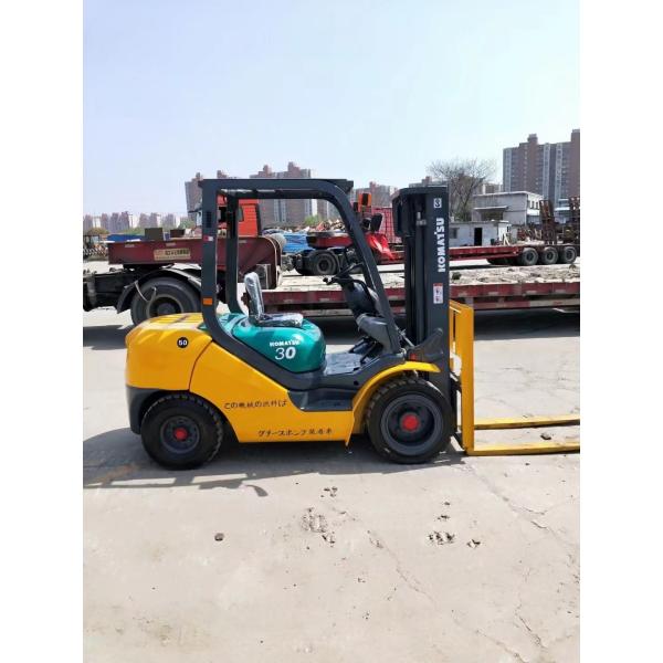 3 Tons Komatsu Used Forklift Truck Original Japan Used 3 Ton Forklift