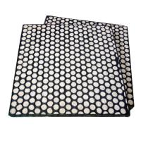 95% Alumina Ceramic Tiles Wear Plates For Mud Pump Industry Composite Ceramics