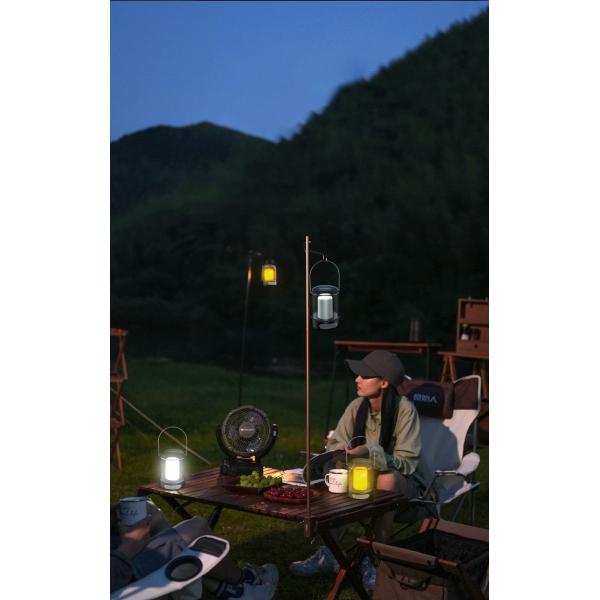 112x95x128mm Small Camping Lantern Plastic Outdoor Candle Lanterns 200g 33pcs SMD2835 LEDs Pure White