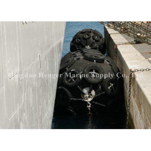 Dia 0.5m-4.5m Pneumatic Rubber Fender For STS Project And Port Terminal