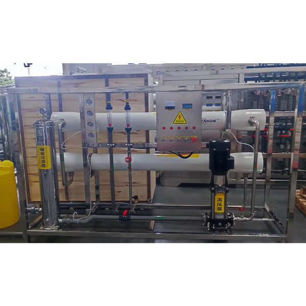 Équipement d'osmose inverse à un seul stade pour la purification commerciale de l'eau