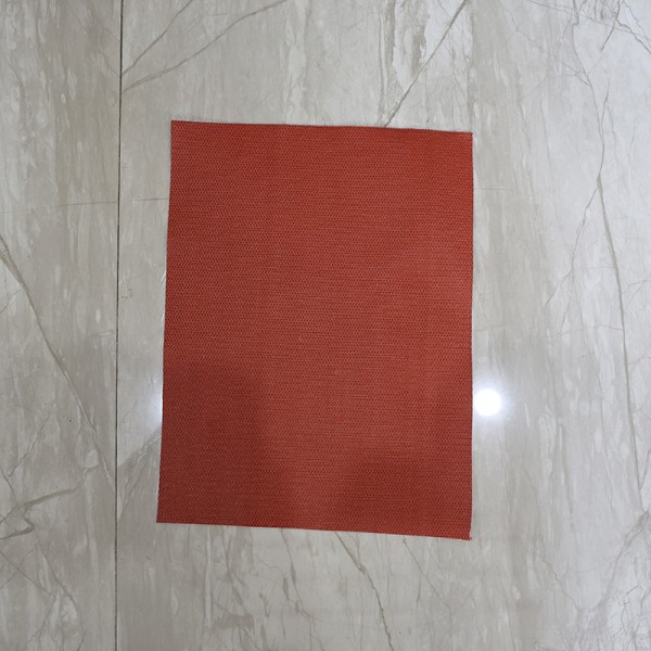 Durable Welding Protection Silicone Fiberglass Cloth High Temperature Resistance Silicone Coated Fiberglass
