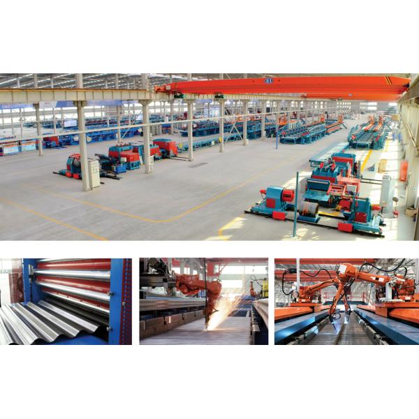 OEM ODM Durable Light Steel Frame Construction Metal Building Auto Repair Shop