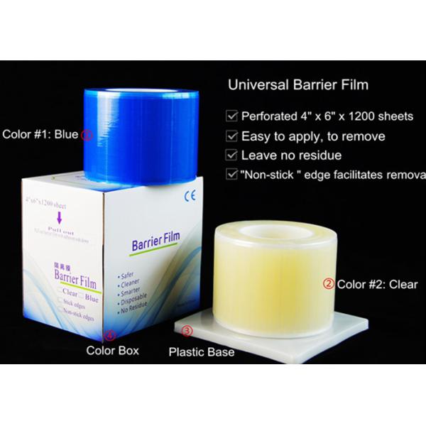 1200 petit pain de film médical de barrière de la feuille 50mic avec la boîte de distributeur