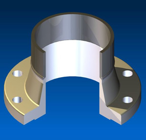 Resbalón del ANSI B16.5 B16.47 150# 300# 600# en el reborde aumentado de la cara