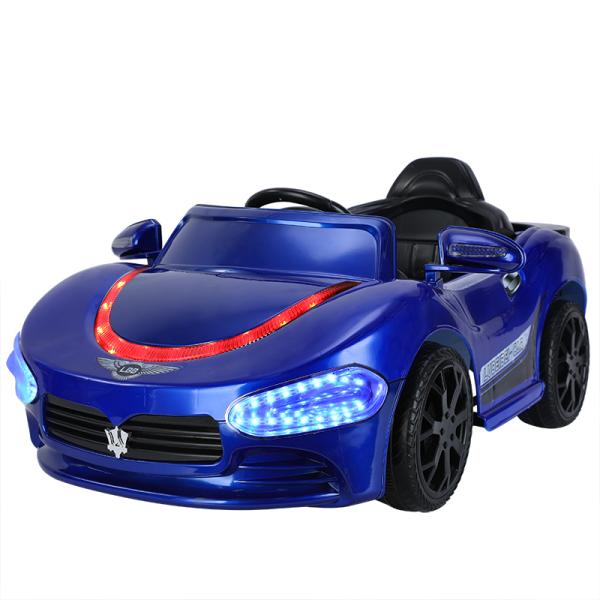 12V Battery Operated Electric Ride On Car with Two Seater and Music for Kids in White