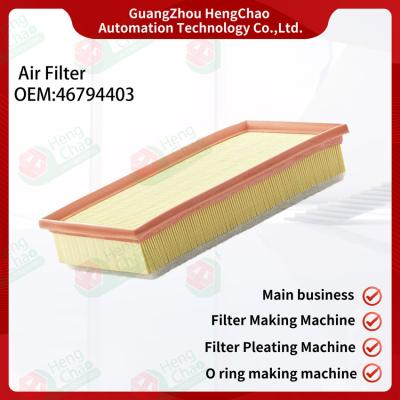 Filtros de ar para automóveis OEM 46794403 Filtros de ar para automóveis Equipamento de produção