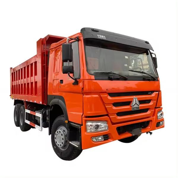 6 cilindros utilizados SINOTRUCK HOWO 6X4 Euro 3 camiões de descarga para transporte de minas