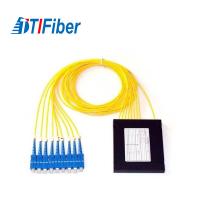 55 design compacto da perda do retorno do divisor FTTH 1x2 55/50 da fibra ótica da diretividade