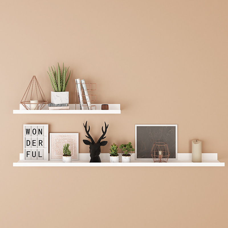 Factory Hot Sale Wall Mounted Shelf Aluminum Display Book Shelf Wall Decor Shelves